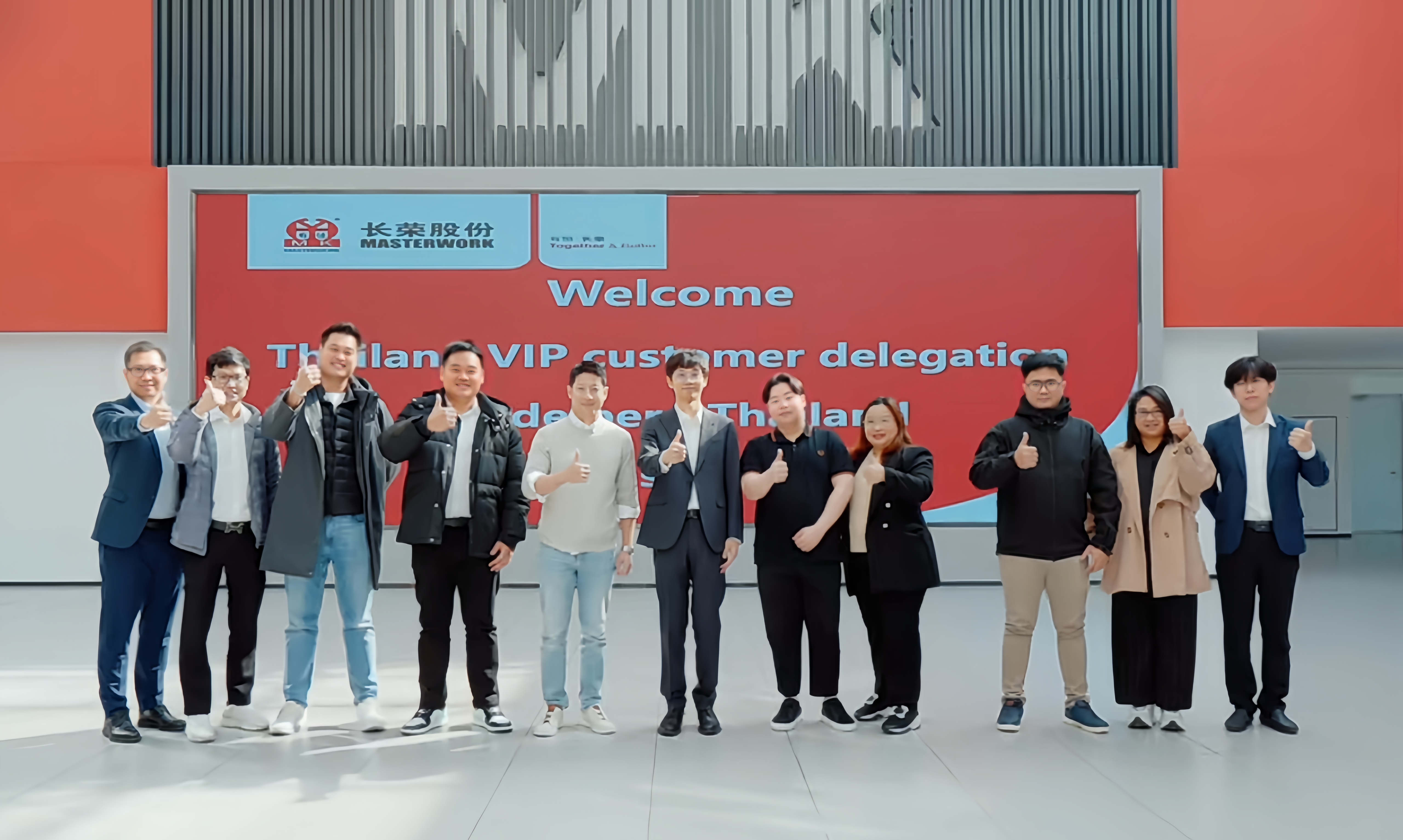 海德堡泰國客戶團打卡長榮集團，擴大“國際朋友圈”