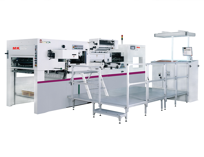MK920YMI平壓平自動模切燙金機 
技術(shù)描述：鋁箔控制及輸送技術(shù)/全息圖輸送控制技術(shù)