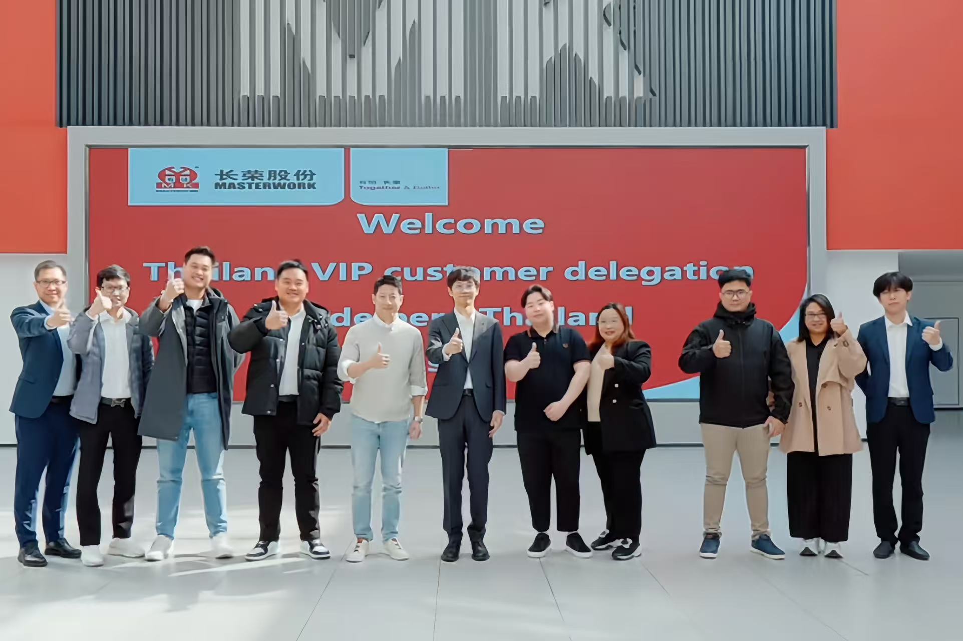 海德堡泰國客戶團(tuán)打卡長榮集團(tuán)，擴(kuò)大“國際朋友圈”