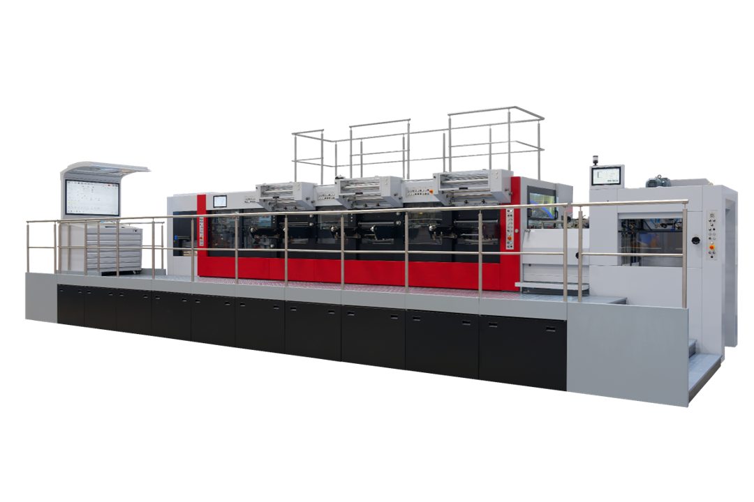 MK3920FFCSB平壓平三機組燙金模切機
最高速度6000張/小時,快速換版、一鍵設(shè)定